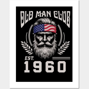 Old Man Club EST 1960 Posters and Art